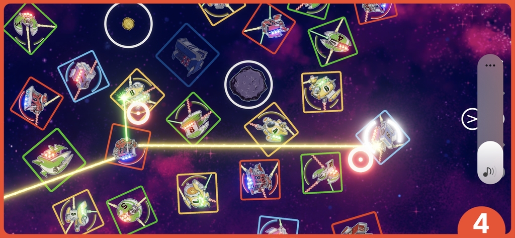 Screenshot aus Wertung von "Light Speed Arena".