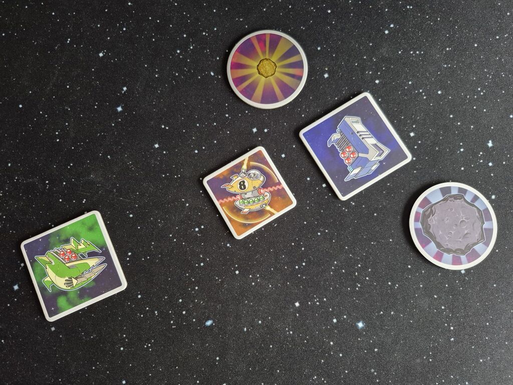 Spielmaterial.