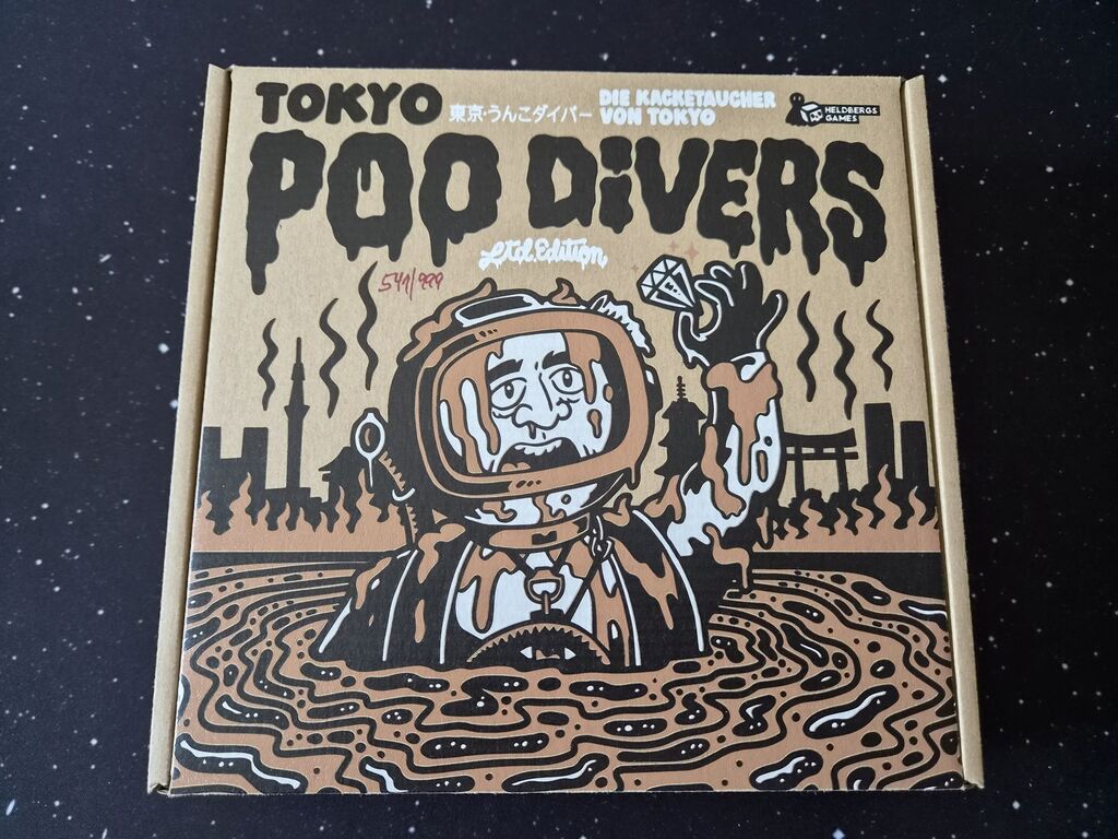 Das Cover von "Tokyo Poo Divers".