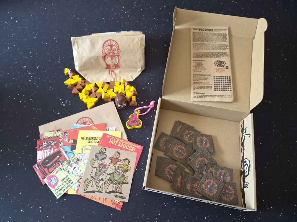 Spielmaterial.