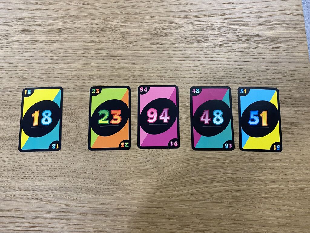 Karten aus "Trick 100".
