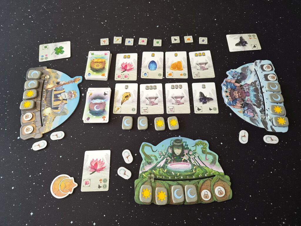 Spielaufbau von "Carnuta".