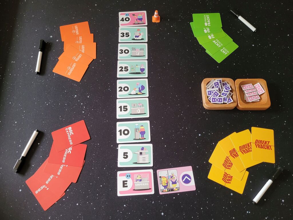 Spielmaterial.