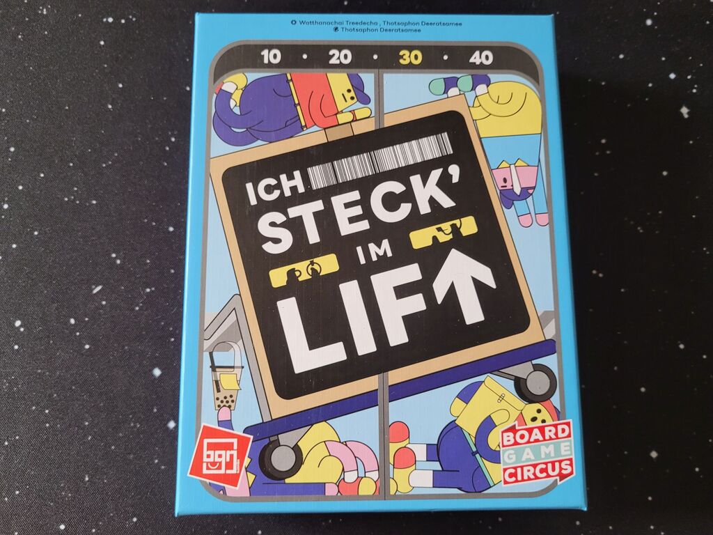 Das Cover von "Ich steck' im Lift".