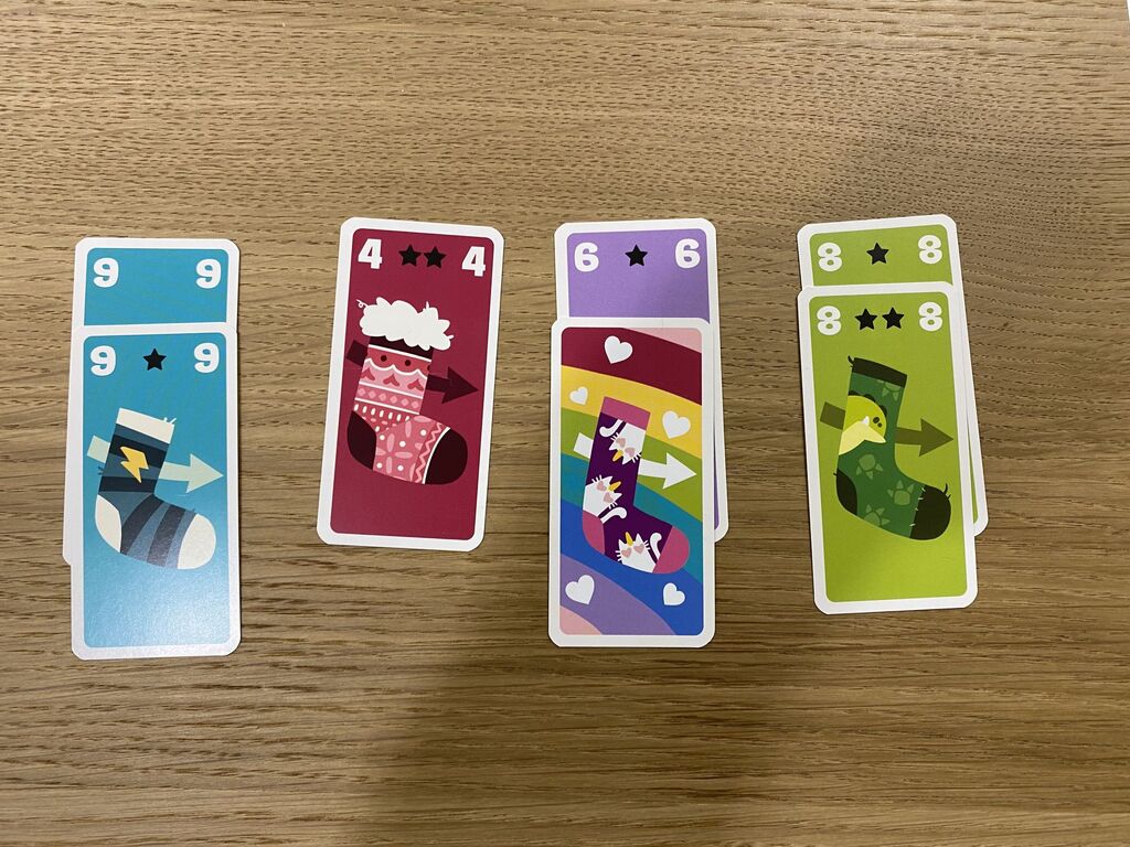 Karten aus "Oh my Socks".