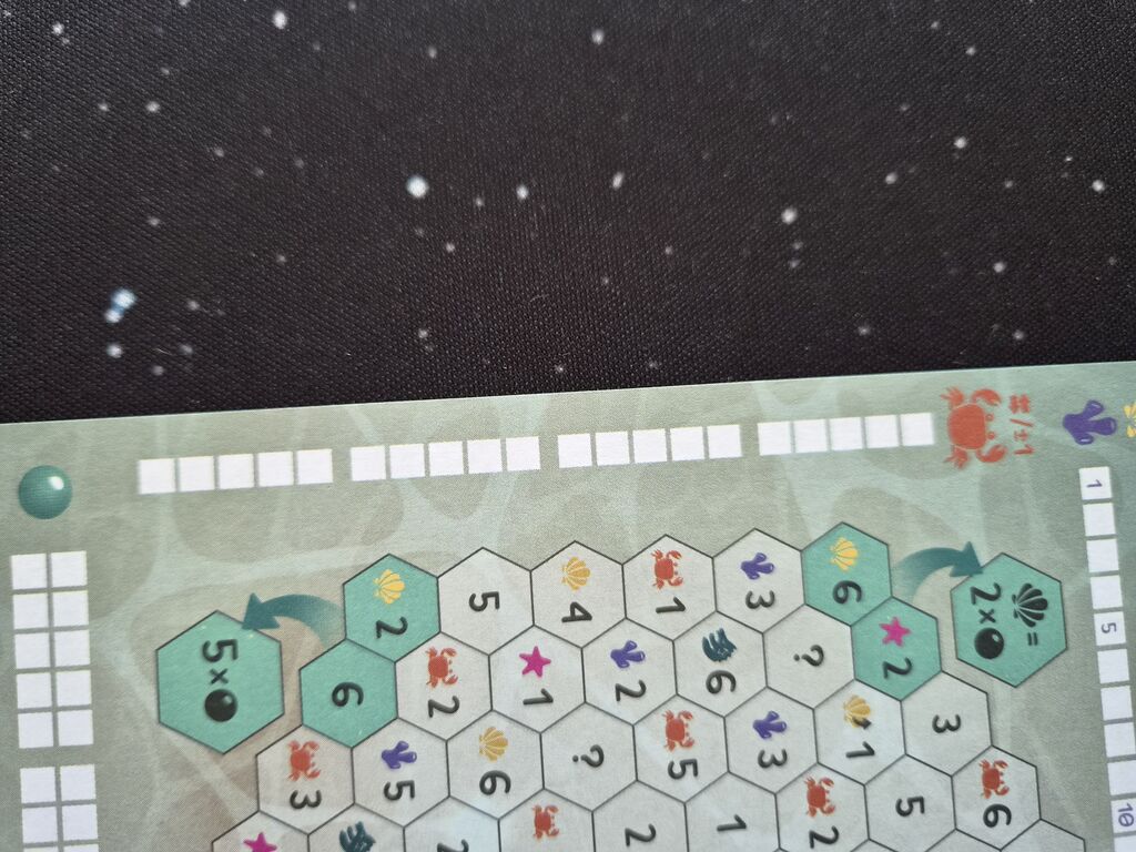 Spielplanausschnitt.