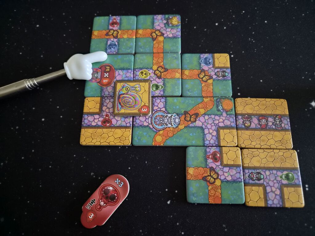Spielmaterial von "Viva Catrina".