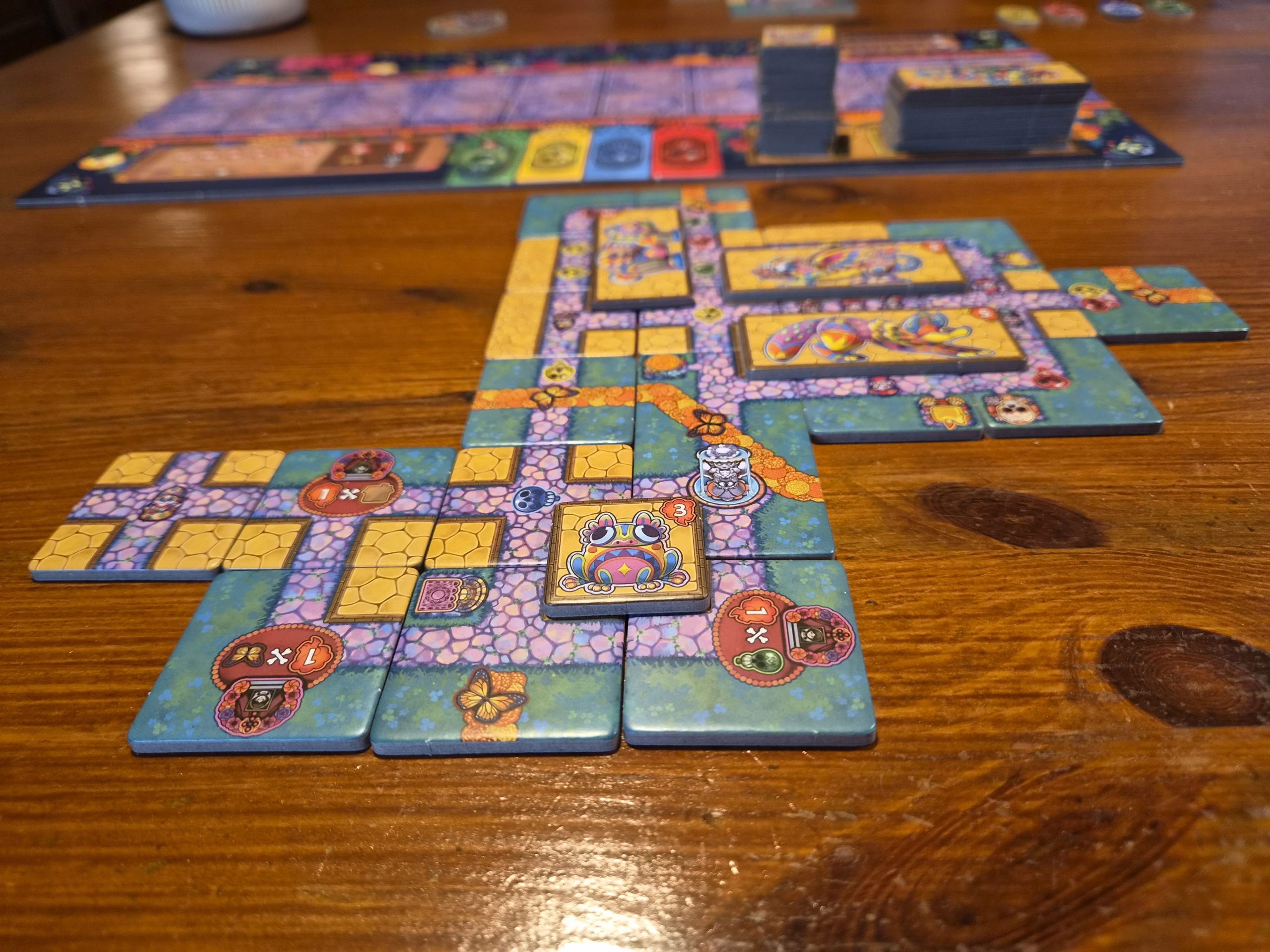 Viva Catrina: Wundervolles, kunterbuntes Plättchen-Puzzle