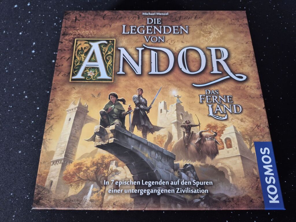 Das Cover von "Die Legenden von Andor – das Ferne Land".