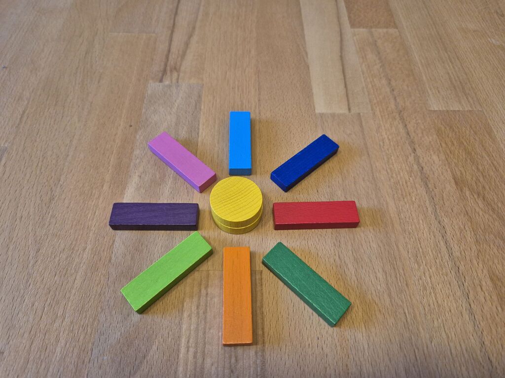 Spielaufbau von "Elios".