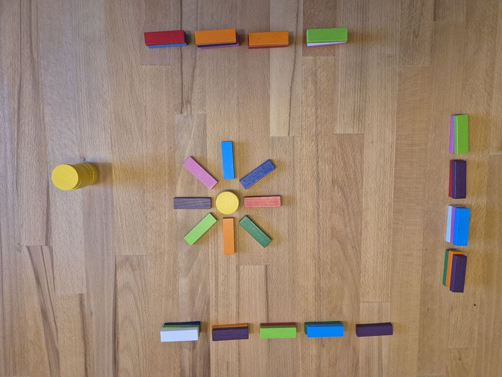 Spielaufbau von "Elios".