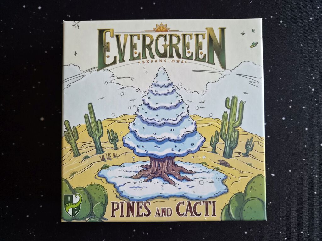 Das Cover von einer der "Evergreen-Erweiterungen": "Pines and Cacti".