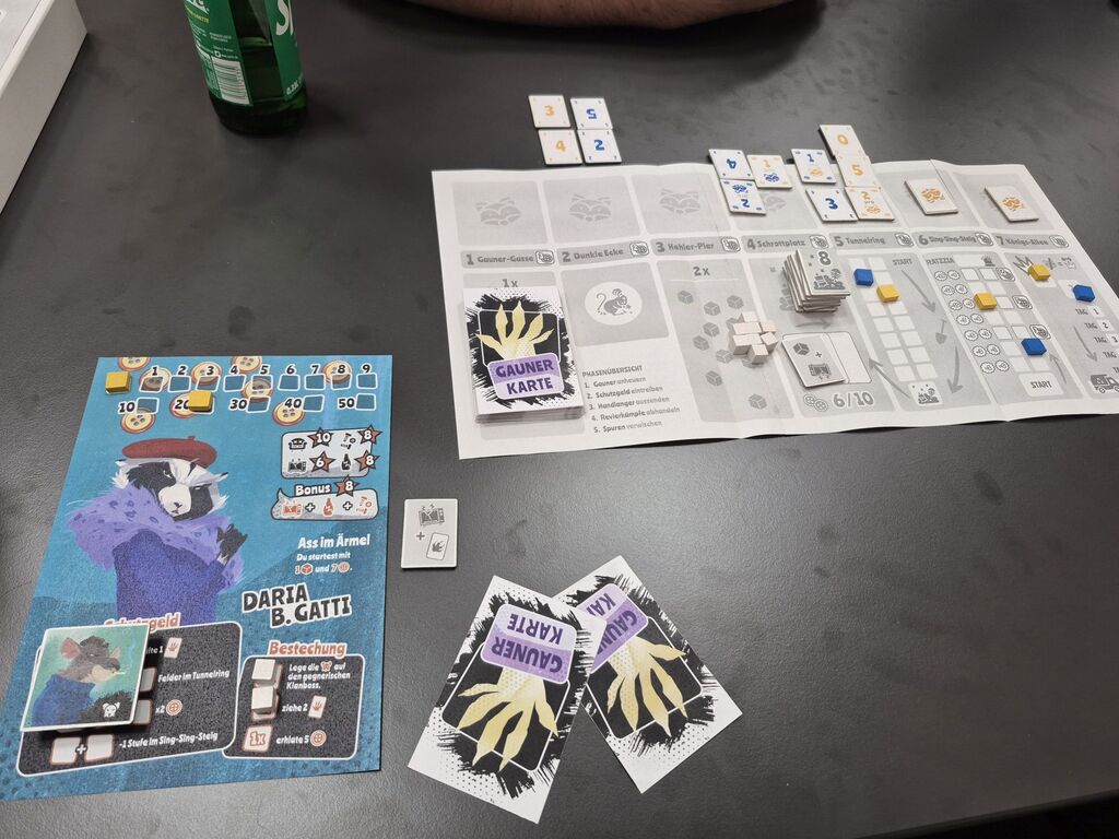Prototyp-Material von "Gangs of Trash City".