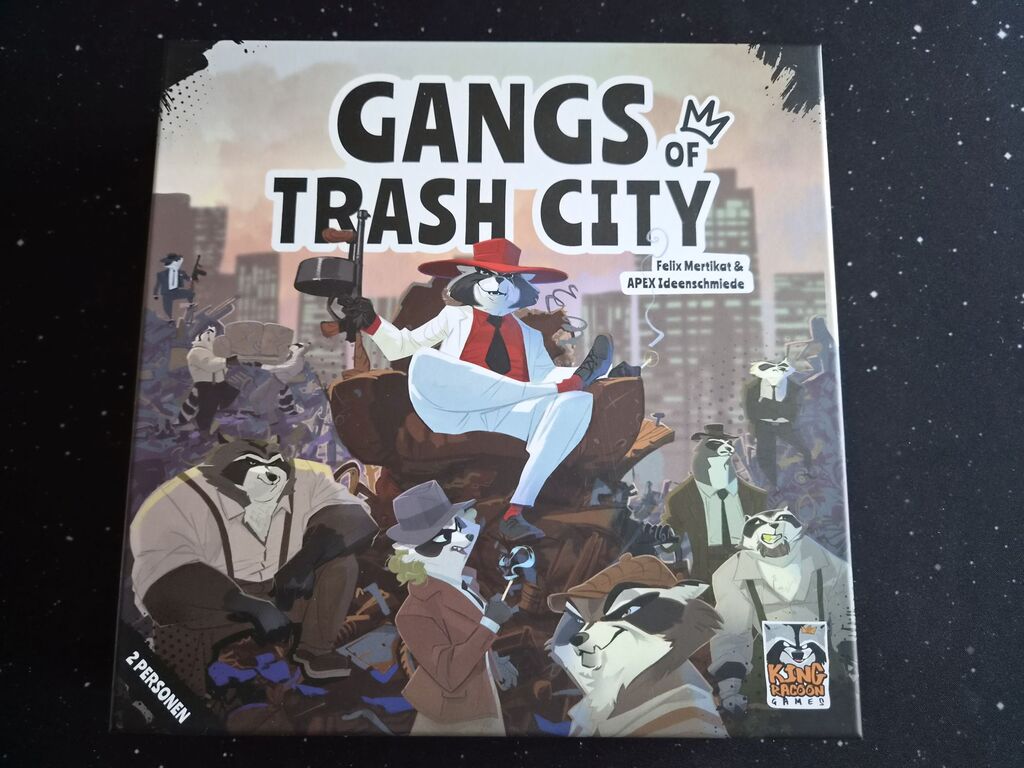 Das Cover von "Gangs of Trash City".