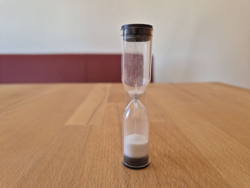 Sanduhr.