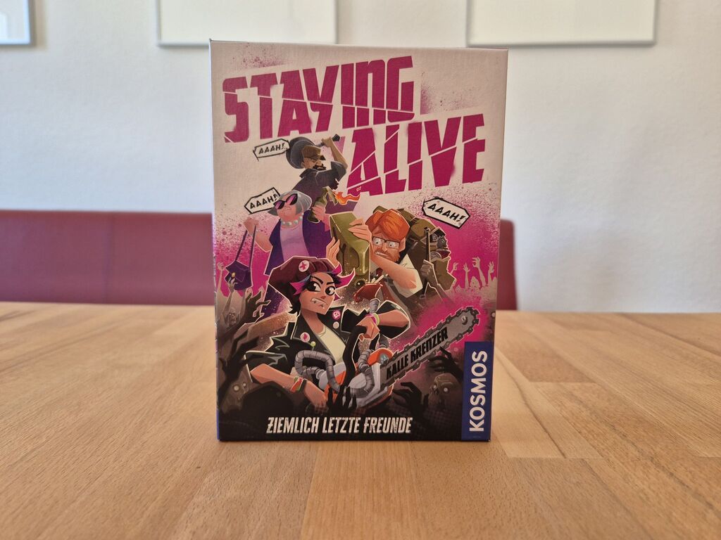 Das Cover von "Staying Alive".