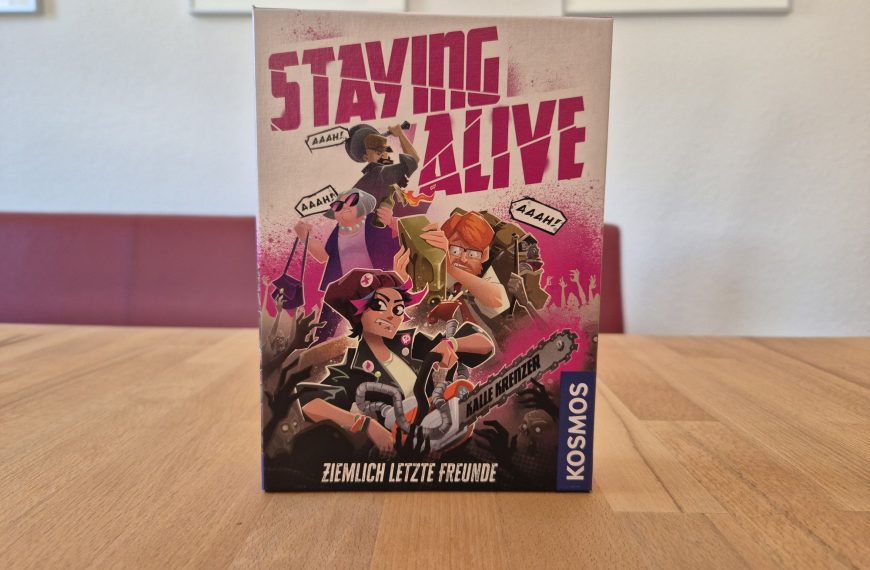 Das Cover von "Staying Alive".