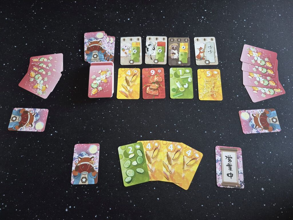 Spielaufbau von "Umami".