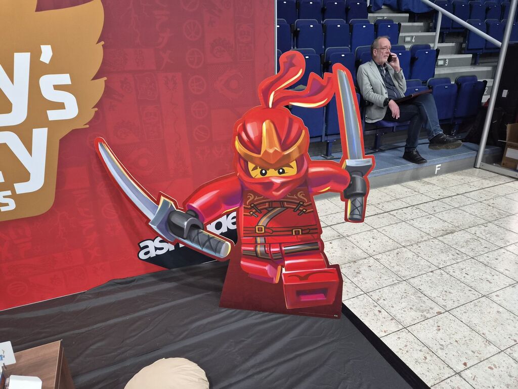 Andere große Lego-Comic-Figur.