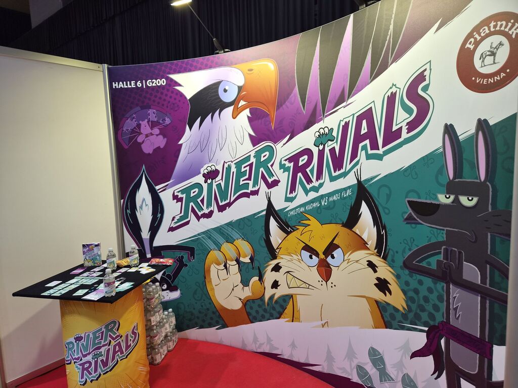 Messestand von "River Rivals".