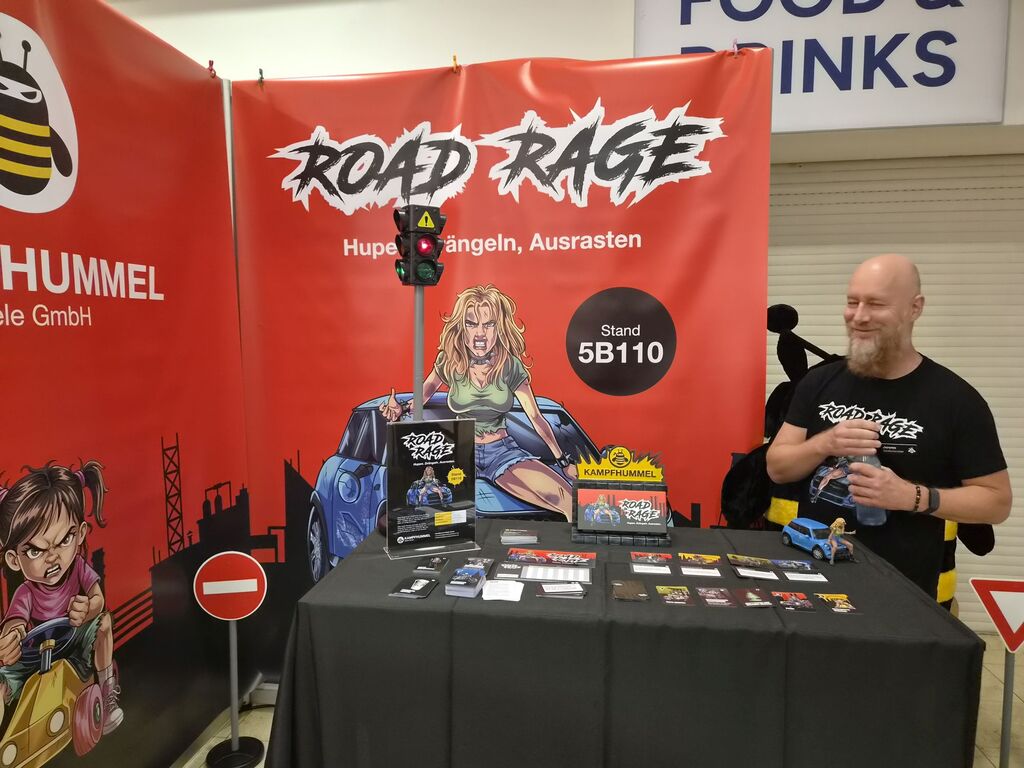 Messestand von "Road Rage".