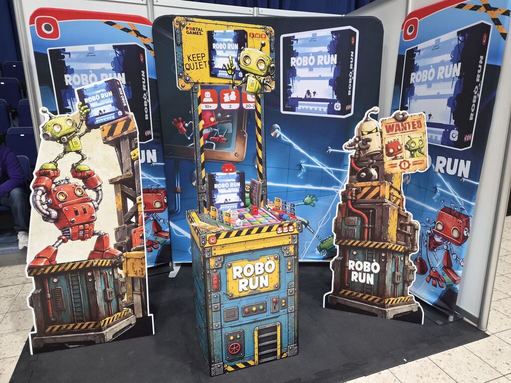 Messestand von "Robo Run".