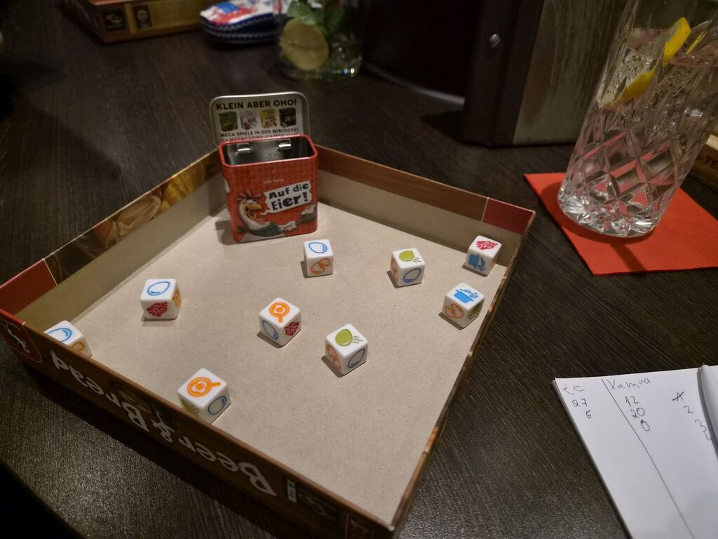Spielmaterial.