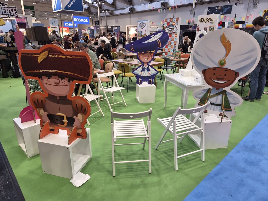 Deko an Stand.