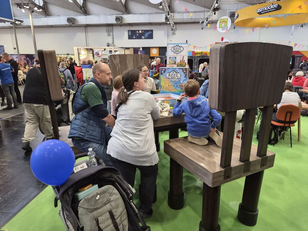 Messestand.