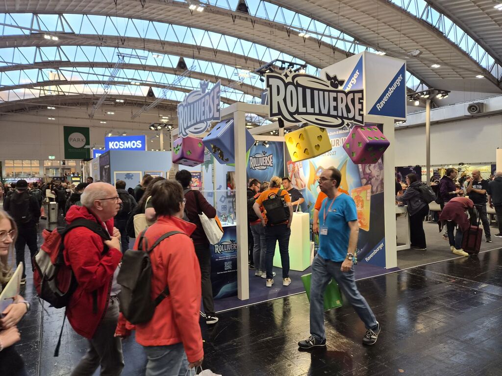 Messestand.