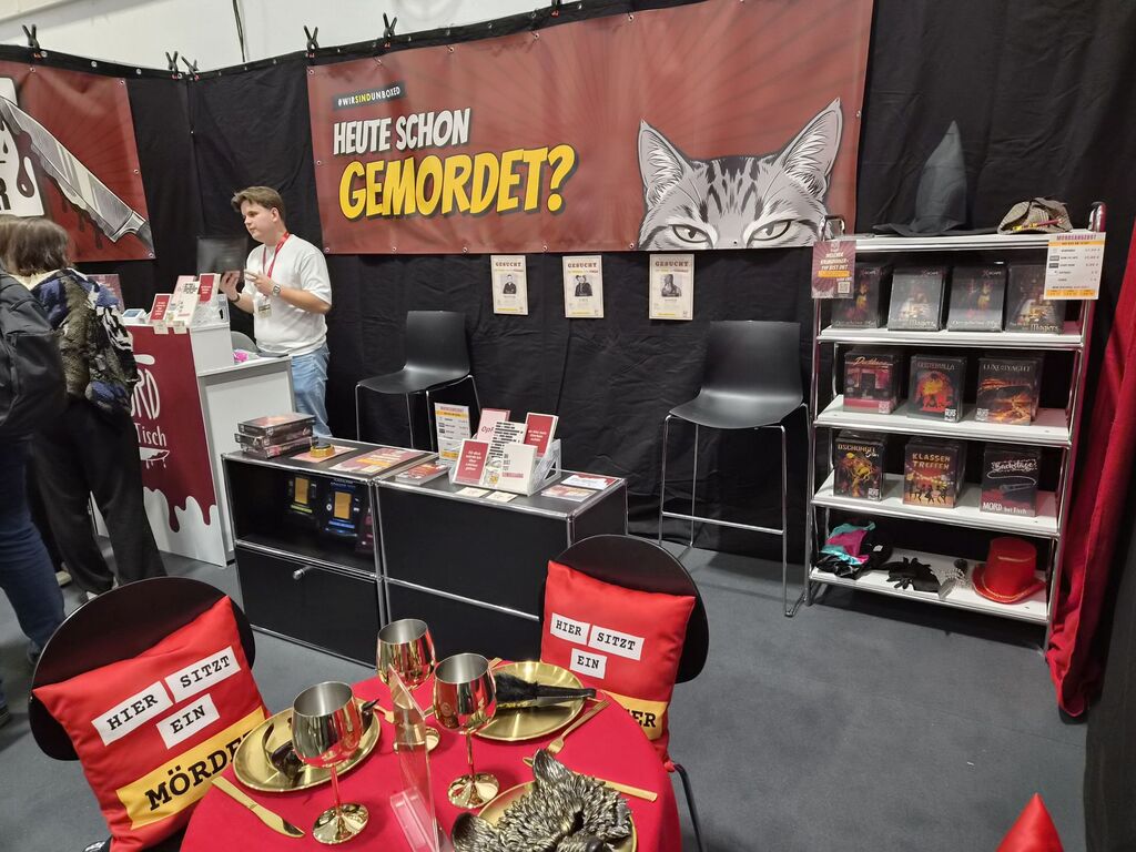 Messestand.