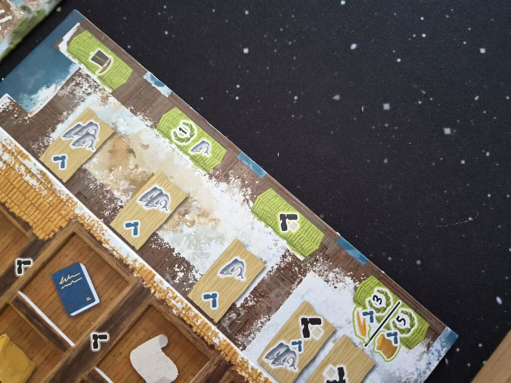 Spielplanausschnitt.