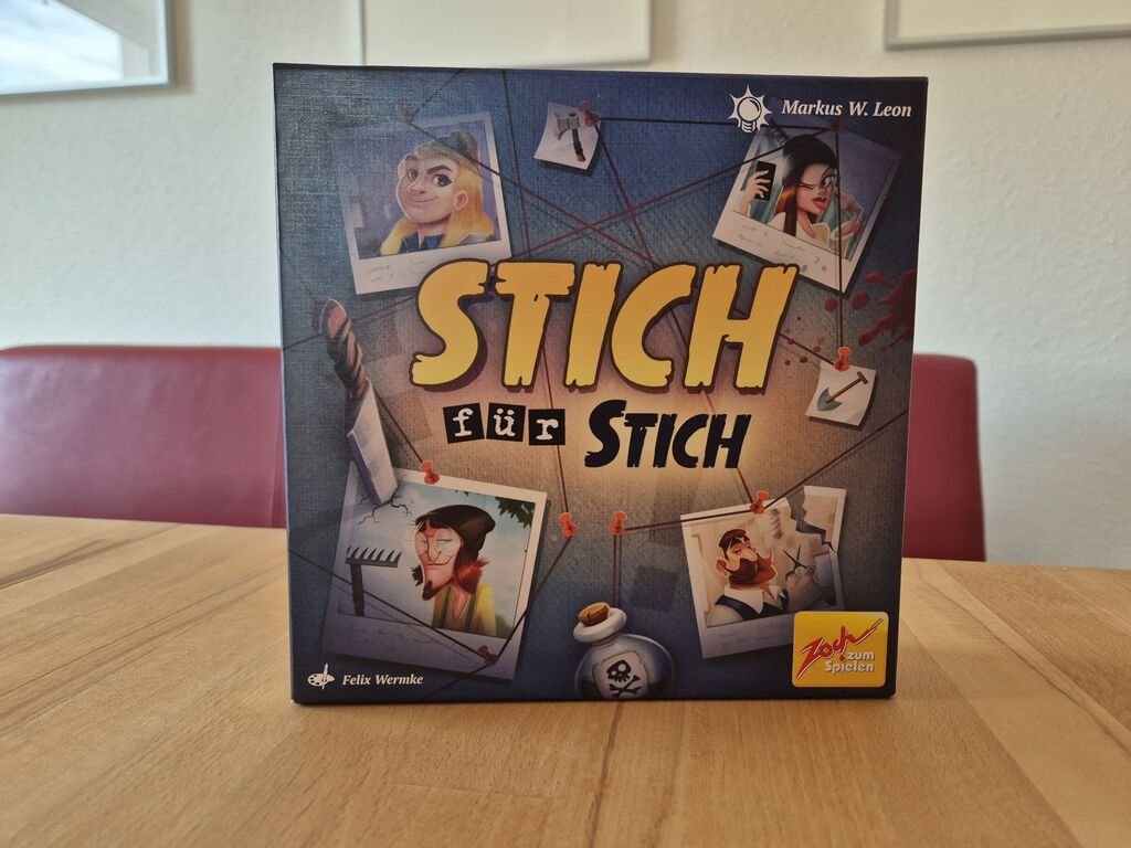 Das Cover von "Stich für Stich".